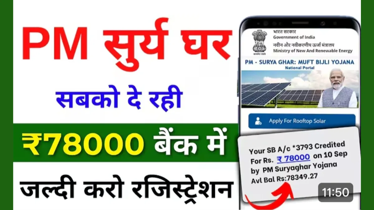 pm surya ghar muft bijli yojana