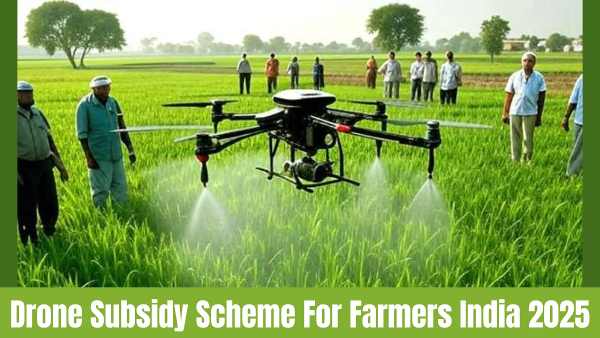 Drone Subsidy Scheme For Farmers India
