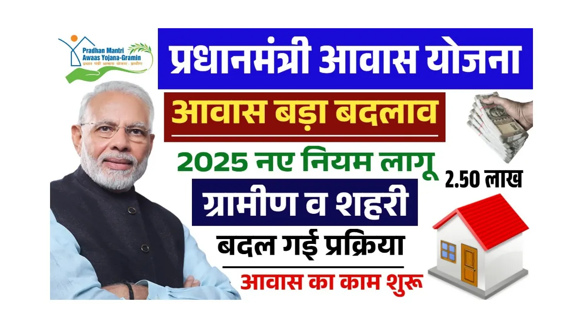 PM Awas Yojana New Rules 2025